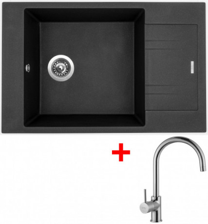 Sinks VARIO 780 Granblack+Vitalia lesklá